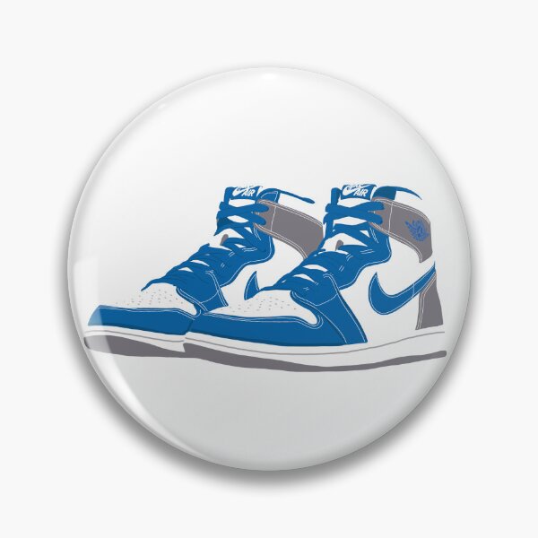 Item preview, Blue Jordans art sticker, print, cap, tote, socks designed and sold by Fay Butler.