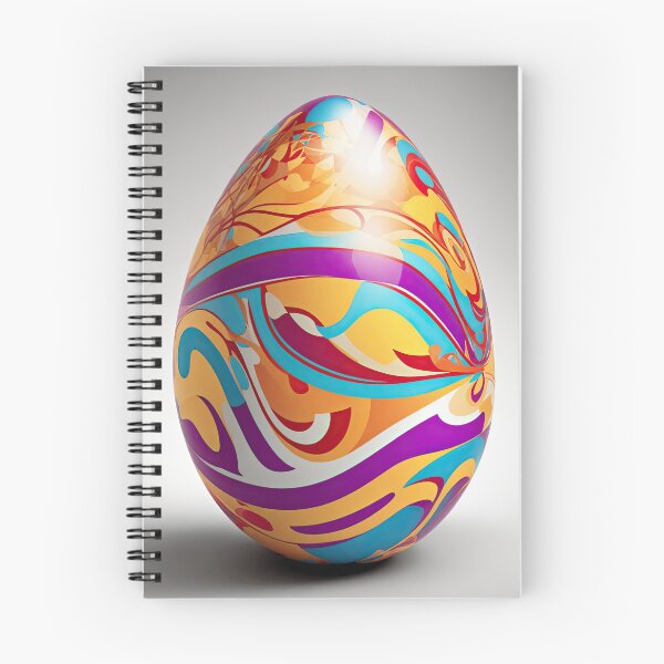 Item preview, Crazy color swirl easter egg designed and sold by ArtyBuys.