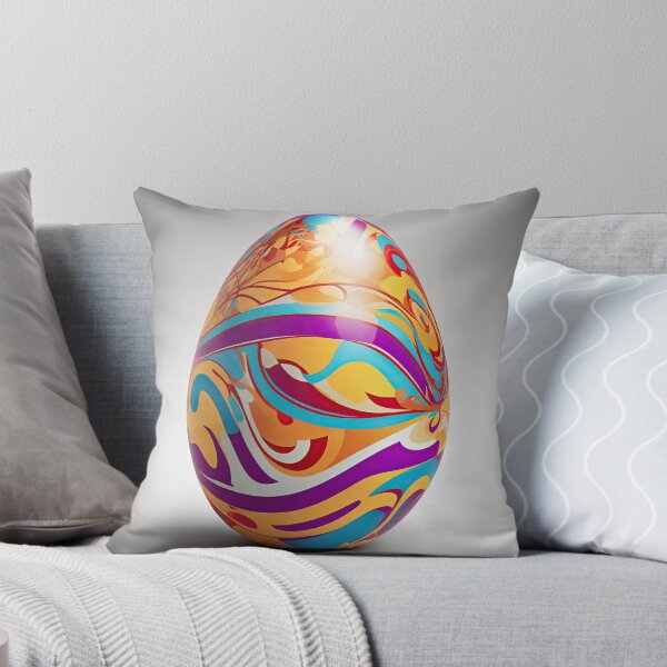 Item preview, Crazy color swirl easter egg designed and sold by ArtyBuys.