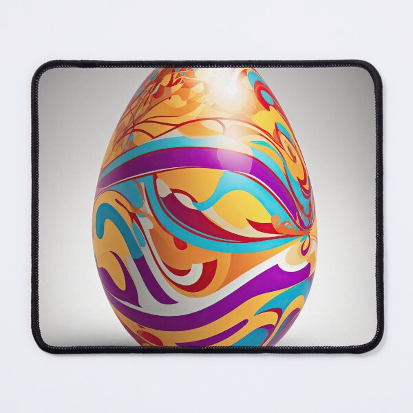 Item preview, Crazy color swirl easter egg designed and sold by ArtyBuys.