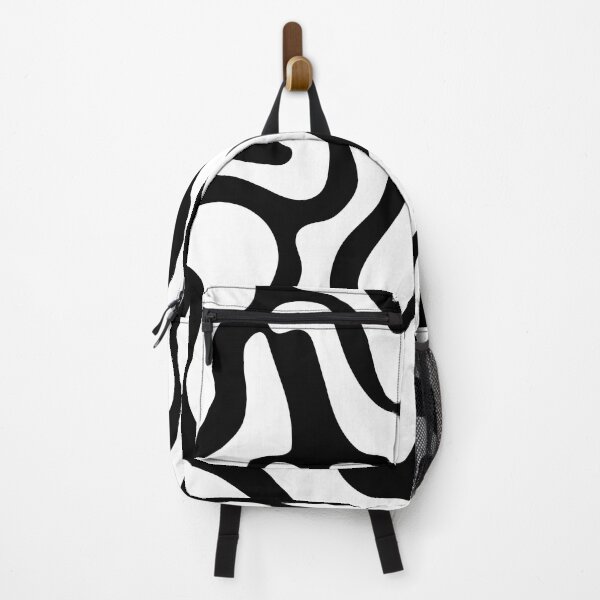 Item preview, Black and White Liquid Pattern designed and sold by bjornkutiak.