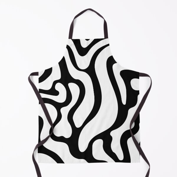 Item preview, Black and White Liquid Pattern designed and sold by bjornkutiak.
