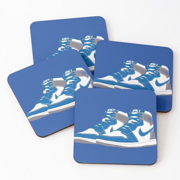Item preview, Copy of Blue Jordans art sticker, print, cap, tote, socks designed and sold by Fay Butler.