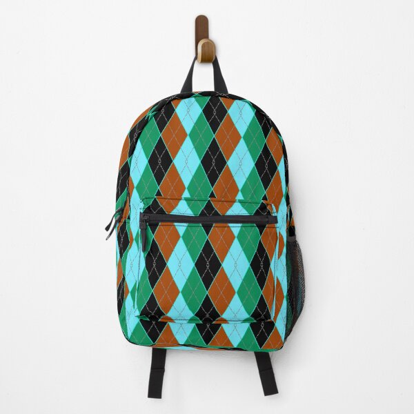 Item preview, brown gentleman colored argyle brown blue and black designed and sold by Michael Stewart.