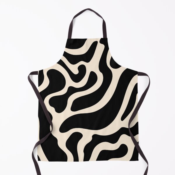 Item preview, Black and White Creamy Liquid Pattern designed and sold by bjornkutiak.