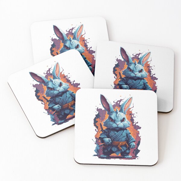 Item preview, rabbit ninja imperial warrior 5 designed and sold by RabbitPrints.