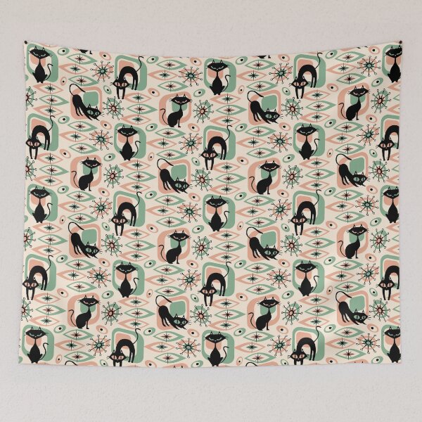 Item preview, Vintage Atomic Cats designed and sold by DaveSavageArt.