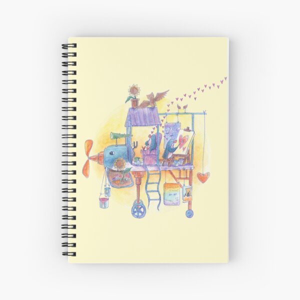 Item preview, Two penguins on an adventure in airplane art studio. designed and sold by PenguinGirl-Art.