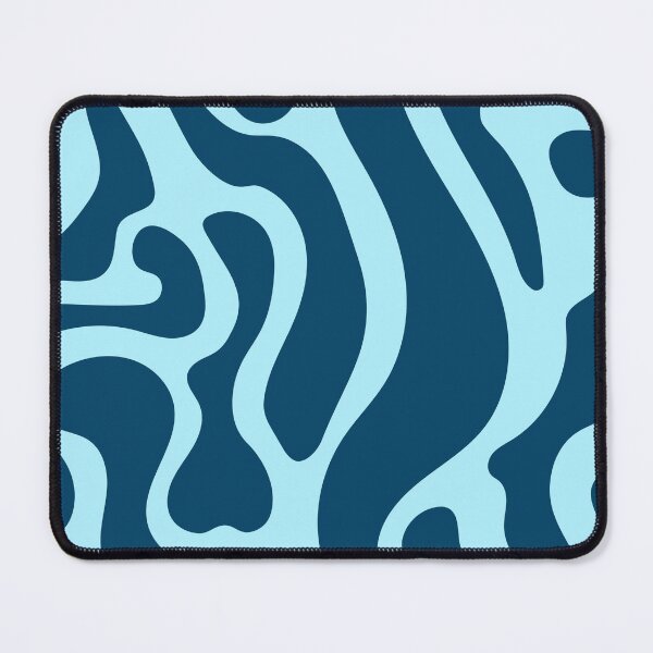 Item preview, Dark and Bright Blue Liquid Pattern designed and sold by bjornkutiak.