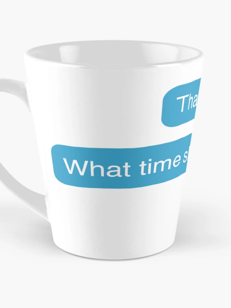 Thumbnail 3 of 4, Coffee Mug, Late Night Text designed and sold by -Rails-.