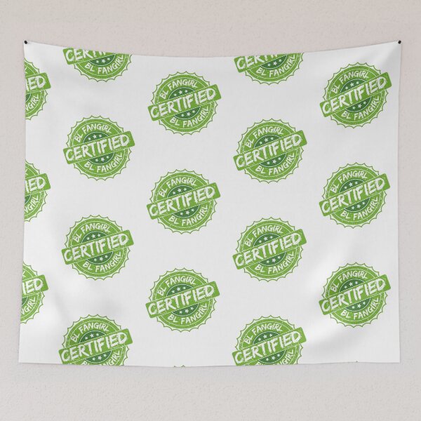 Item preview, Certified bl fangirl funny meme design for fujoshis  designed and sold by RecStore.