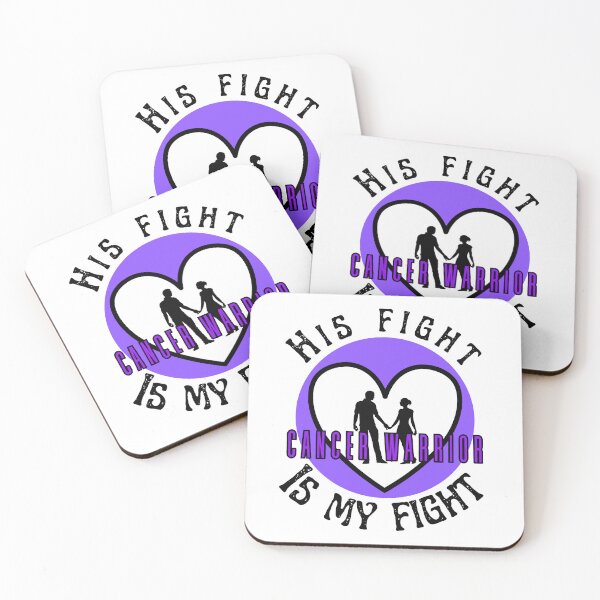Item preview, Light tshirt, His fight, is my fight. cancer caregiver designed and sold by Largerterritory.