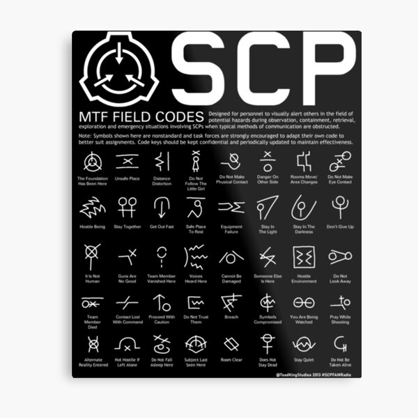 SCP Field Codes: “Don't give up”? : r/SCP