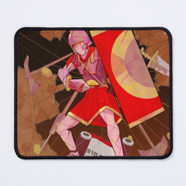Item preview, Roman Hoplite - Stained glass designed and sold by Knight Bear Studios.