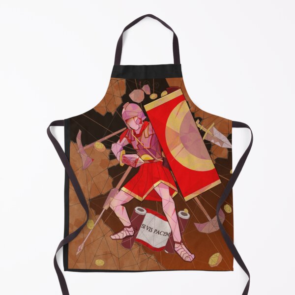 Item preview, Roman Hoplite - Stained glass designed and sold by Knight Bear Studios.