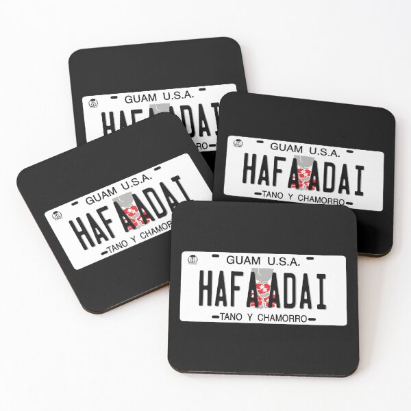 Item preview, Hafa Adai Guam License Plate designed and sold by BahayProduction.