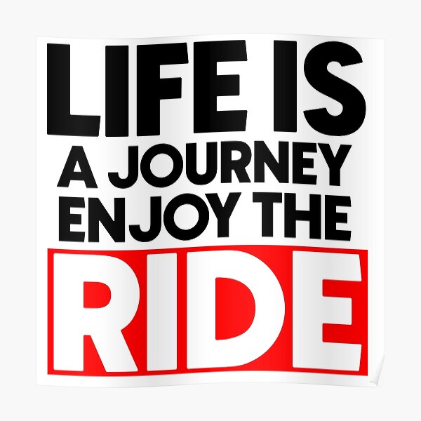 Life is a Journey Enjoy the Ride Graphic by Artchitype Studio · Creative  Fabrica