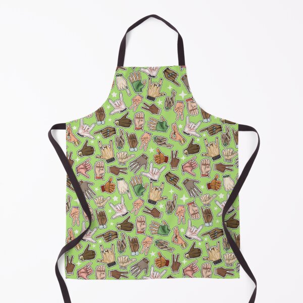 Item preview, Human Hands on Lime Green Background designed and sold by Carlo-Atzei.