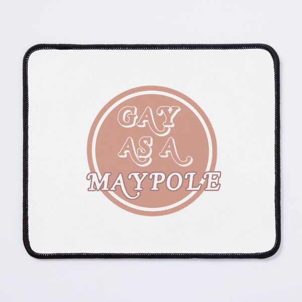 Item preview, gay as a maypole red white and royal blue designed and sold by stickersxbecca.