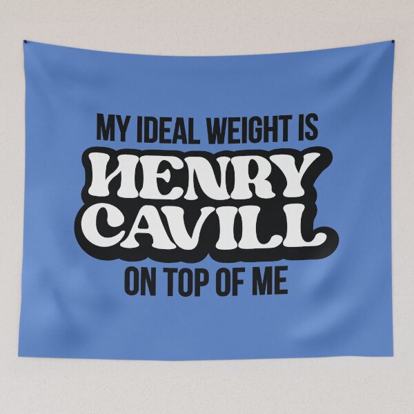 Item preview, My ideal weight is Henry Cavill on top of me designed and sold by retrippy.