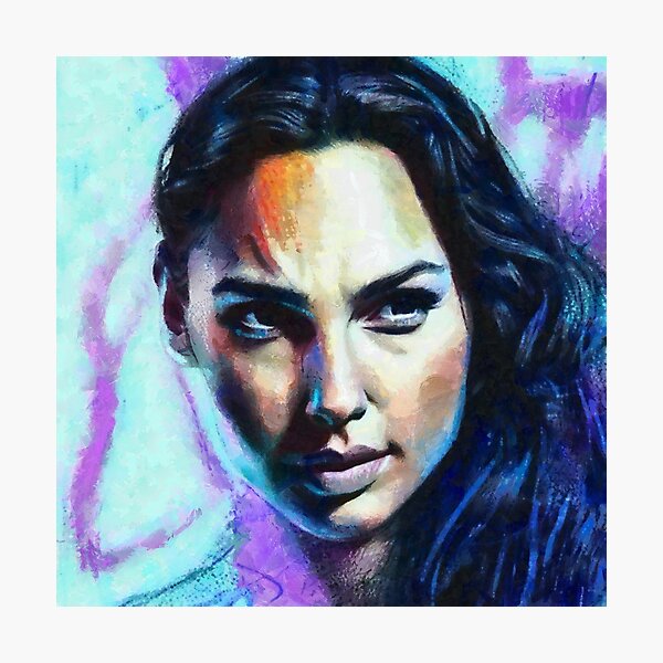 Gal Gadot Portrait Photographic Prints for Sale Redbubble 