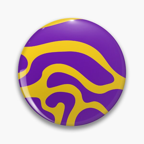 Item preview, Yellow and Purple Orange Liquid Pattern designed and sold by bjornkutiak.