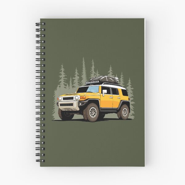 Item preview, FJ Cruiser Overlander in forest designed and sold by blackdogshop.