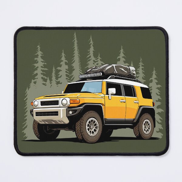Item preview, FJ Cruiser Overlander in forest designed and sold by blackdogshop.
