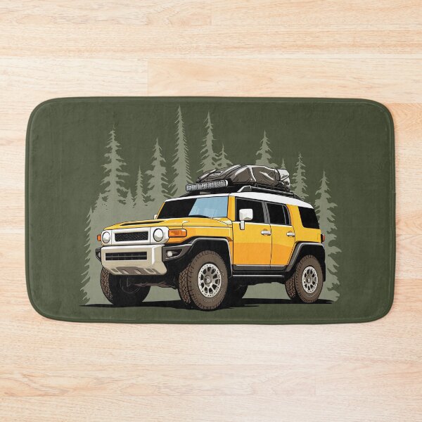 Item preview, FJ Cruiser Overlander in forest designed and sold by blackdogshop.