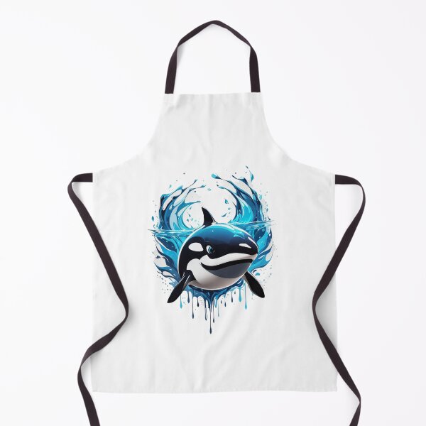Item preview, cute kawaii orca designed and sold by irosh madushan.