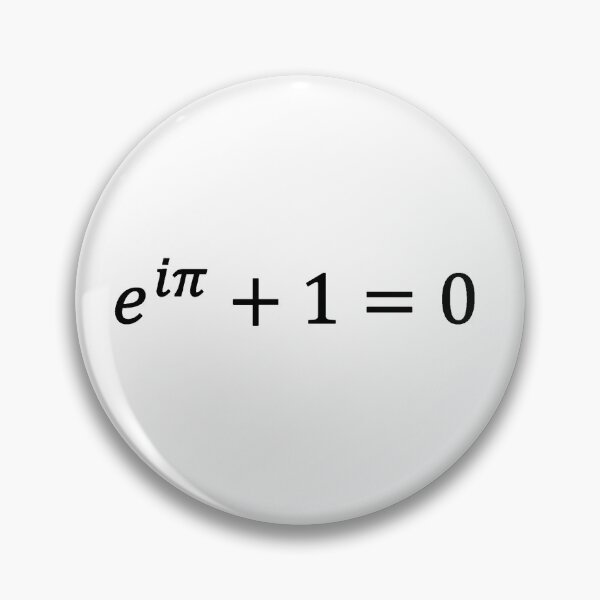 Item preview, Euler's identity, most beautiful math equation designed and sold by NoetherSym.