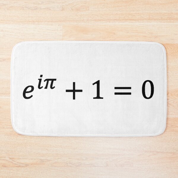 Item preview, Euler's identity, most beautiful math equation designed and sold by NoetherSym.