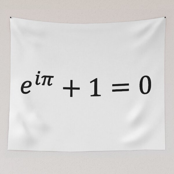 Item preview, Euler's identity, most beautiful math equation designed and sold by NoetherSym.