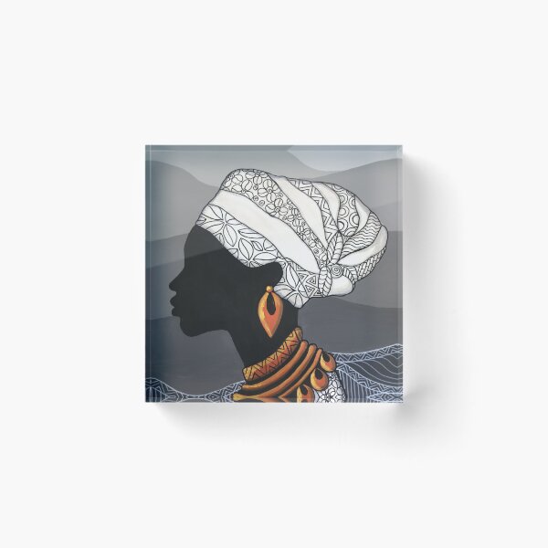 Item preview, Portrait of Nina designed and sold by caribbeancolors.