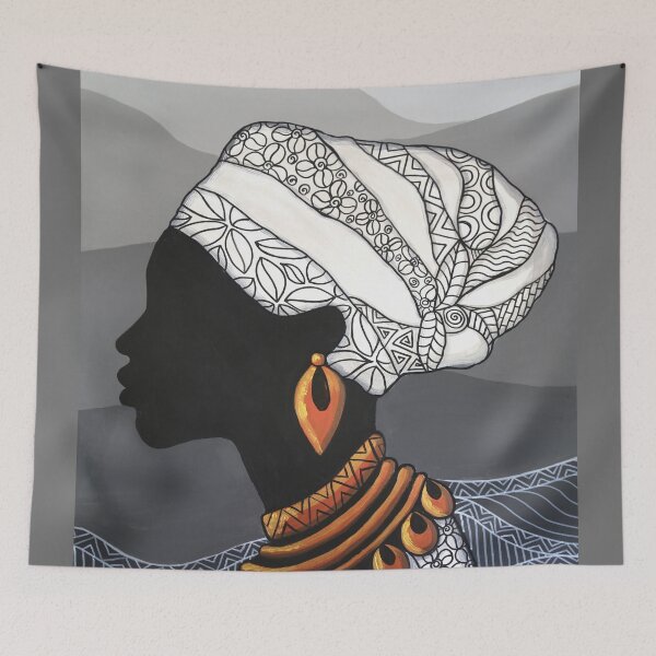 Item preview, Portrait of Nina designed and sold by caribbeancolors.