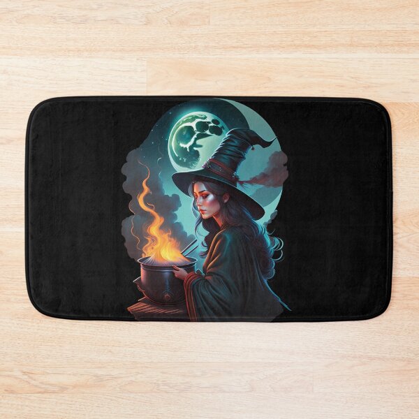 Item preview, The witch at work designed and sold by Funny Vintage Stickers And T-Shirts.