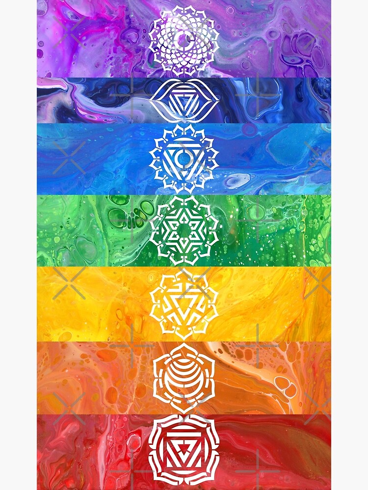 7 cheapest Chakra Healing Vibrations Wood Canvas