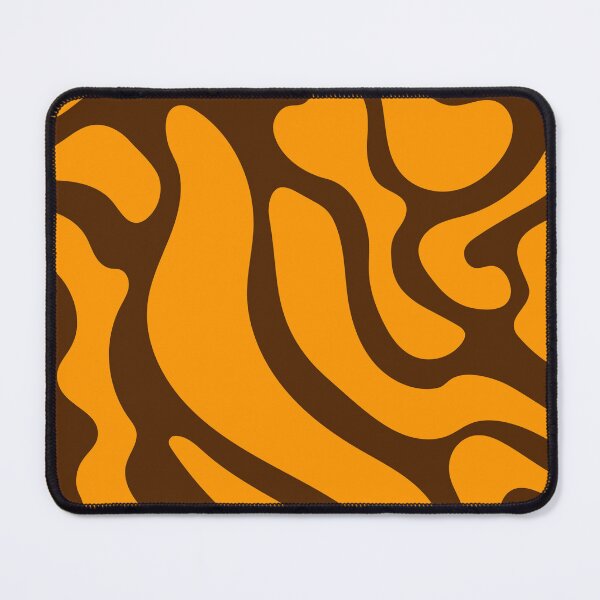 Item preview, Lava Brown Orange Liquid Pattern designed and sold by bjornkutiak.