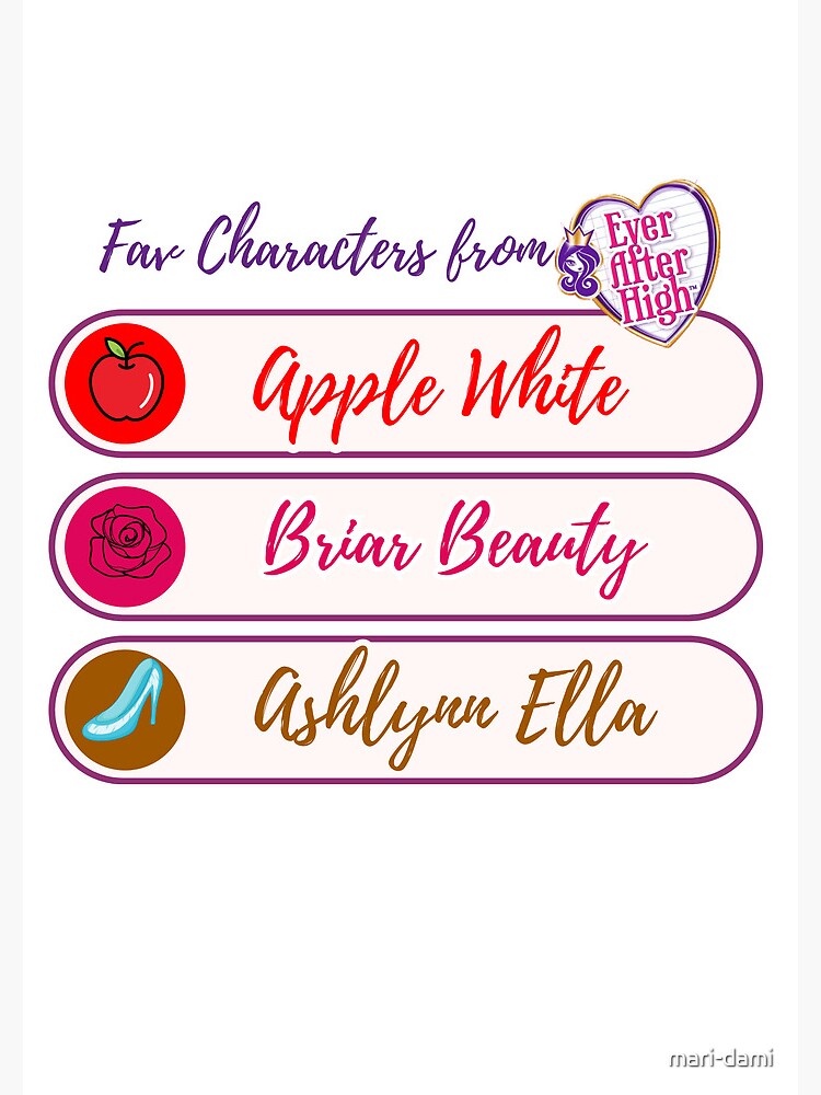 Ever After High Friends Ever After! Apple White 