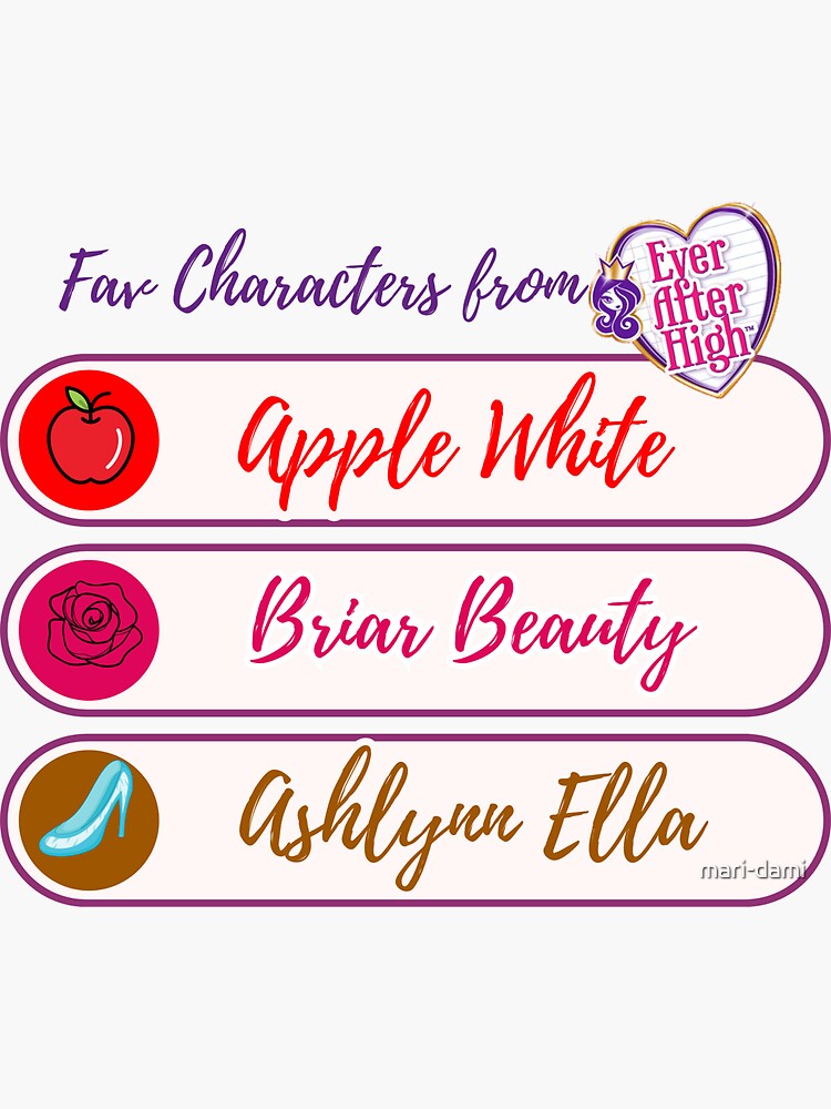 Ever After High Friends Ever After! Apple White 