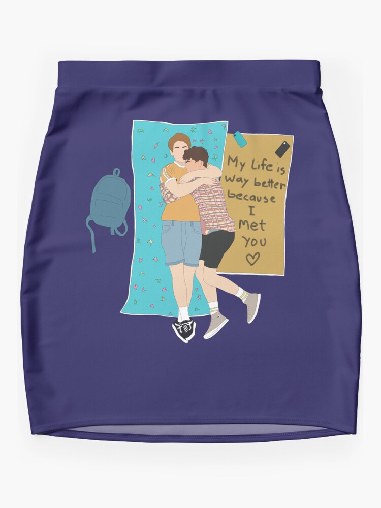Thumbnail 3 of 4, Mini Skirt, Heartstopper designed and sold by Designs1279.