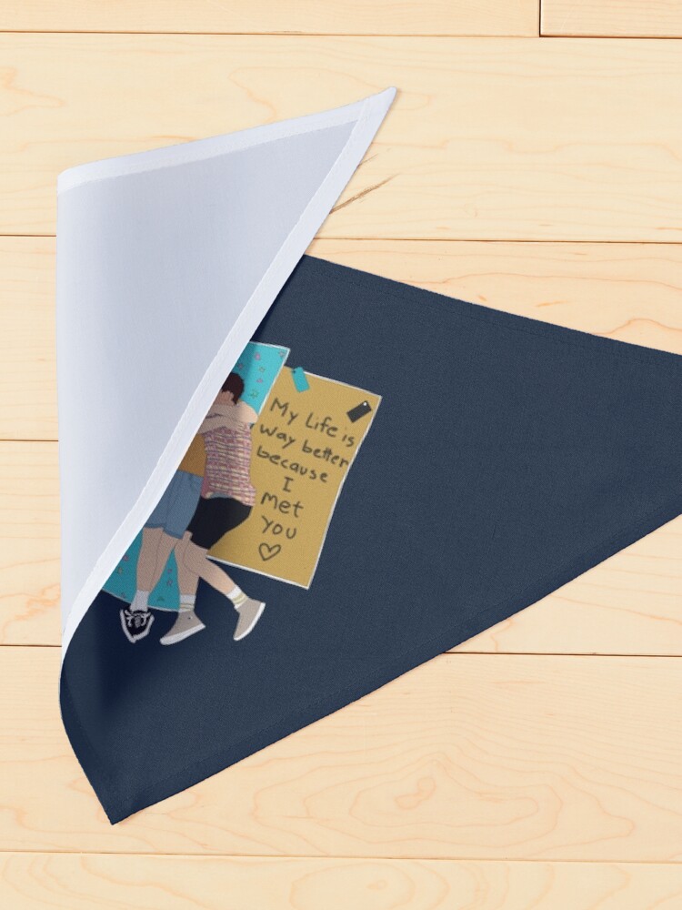 Thumbnail 4 of 6, Pet Bandana, Heartstopper designed and sold by Designs1279.