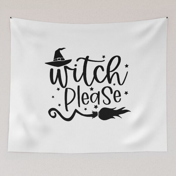 Item preview, Witch Please Funny Halloween designed and sold by Mani Bindu Vadapalli.