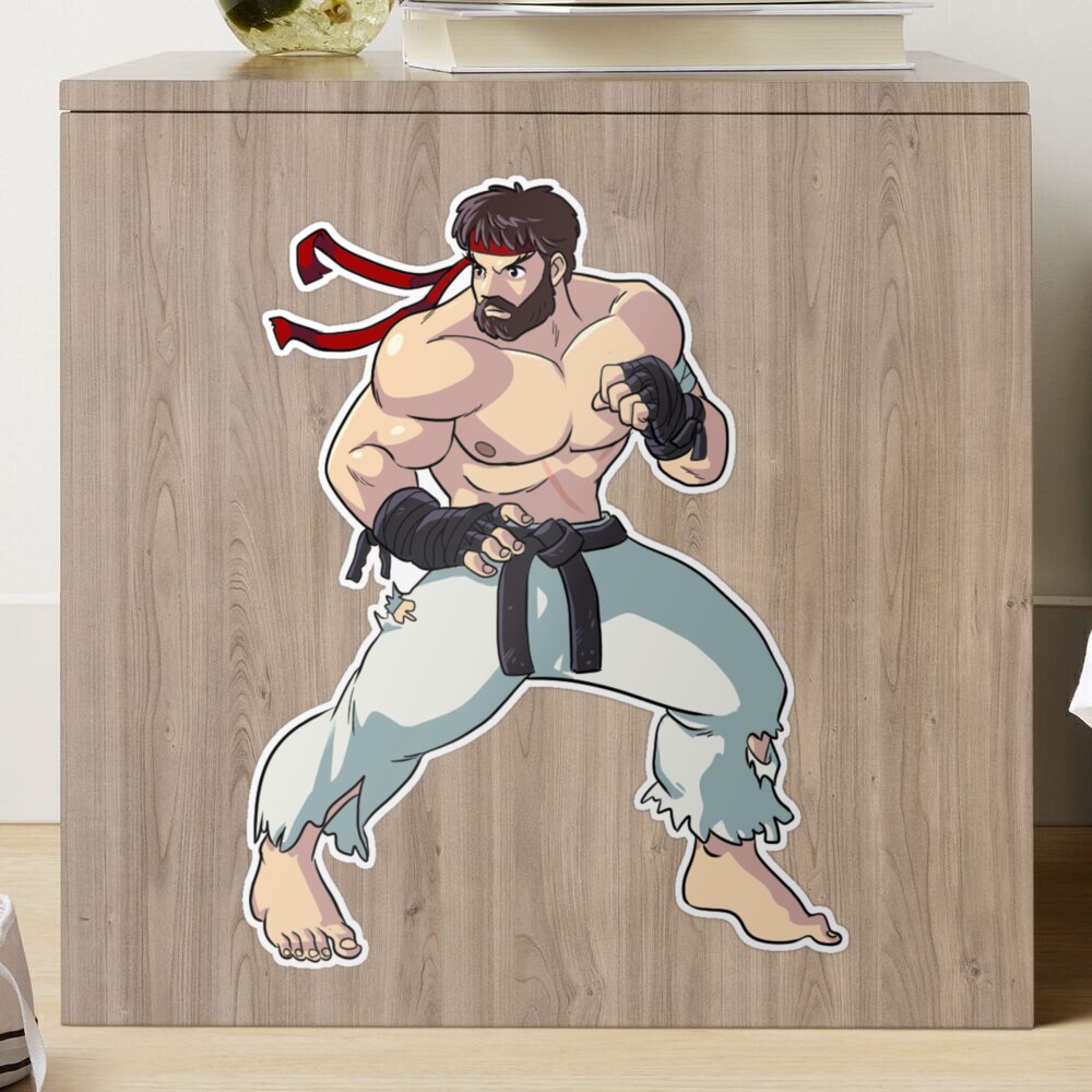 Ryu sf5 - Street Fighter Sticker for Sale by omenastore