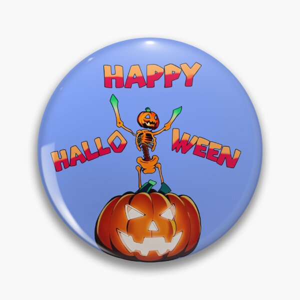 Item preview, Happy Halloween pumpkin man designed and sold by JackDraws88.
