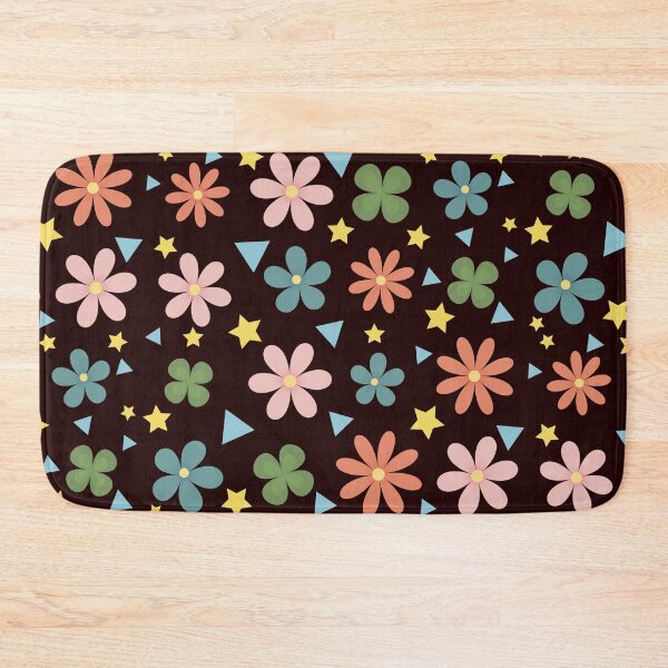 Item preview, Pattern of flowers and figures in bright colors. designed and sold by VAR-CHAR.