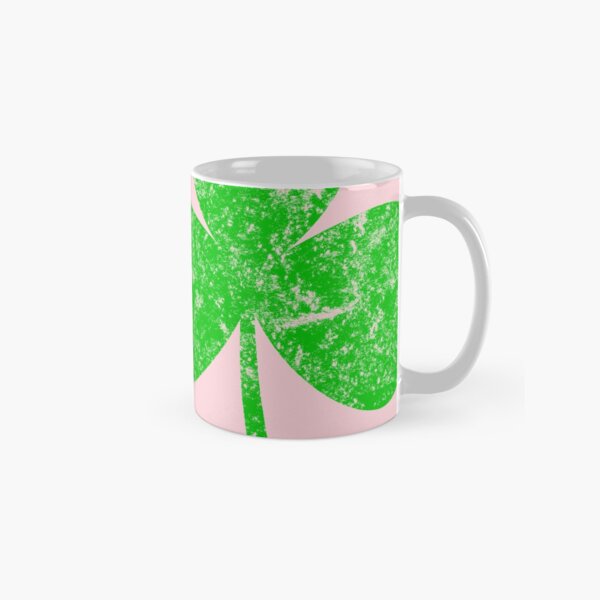 Item preview, Millennial Pink Distressed Shamrock for St Patrick's Day designed and sold by highparkoutlet.