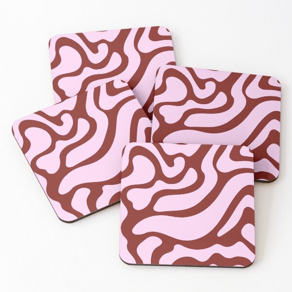Item preview, Pink Crimson Liquid Pattern designed and sold by bjornkutiak.