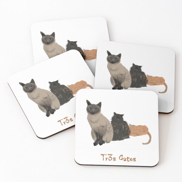 Item preview, Tr3s Gatos with Logo designed and sold by StevenTr3s.