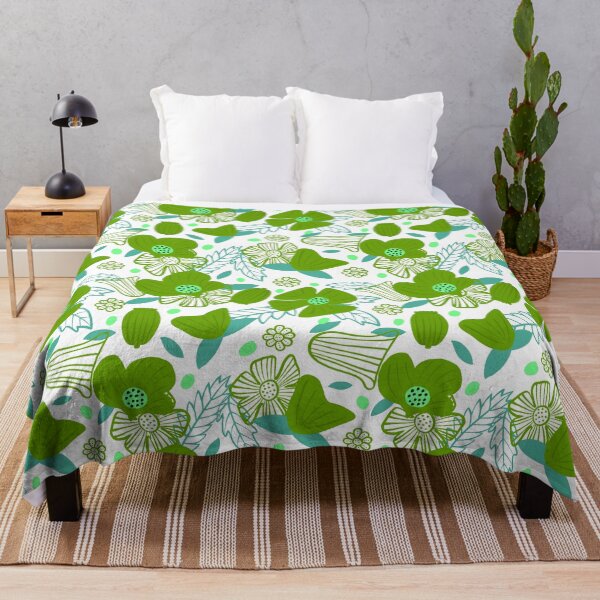 Item preview, poppies in green designed and sold by Zeewind.